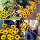 📢📢 50% KORTING !! ⏰🌻 Realistisch & Weerbestendig | Zonnebloem op zonne-energie | IP65 Buitendecoratie