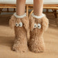 💗LAATSTE DAG VAN DE SALE 50% KORTING⚡50K+ VERKOCHT💕Dames Plush Slipper Sokken Vloersokken Winter Thuis Binnen Verdikte Fleece-gevoerde Antislip Volwassen Dames Plush Sneeuwsokken Schoenhoezen