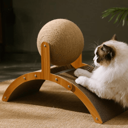 📢📢 50% KORTING!! 🐱 🧶Krabbal van natuurlijk sisal met kartonnen bodem