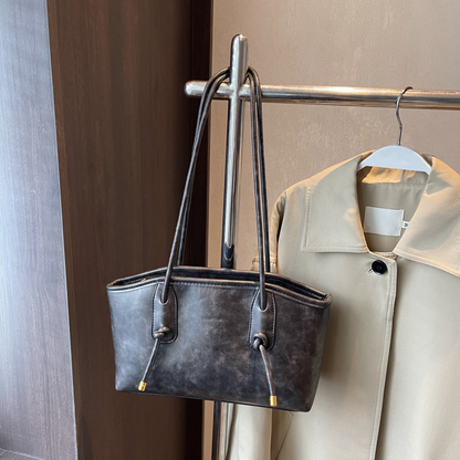 👜 Vintage Schoudertas – Klassiek Elegant & Ruim voor Dagelijks Gebruik