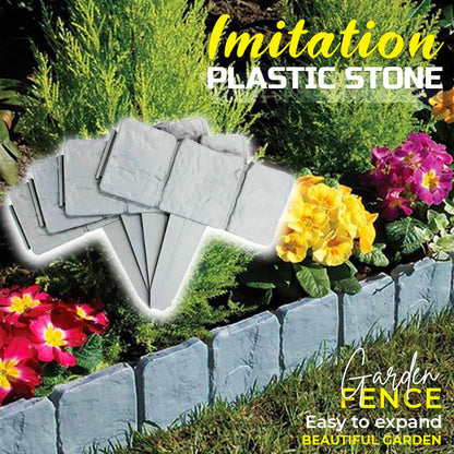 ✨ 50% KORTING! 🔥Imitatie stenen tuinhek🌿