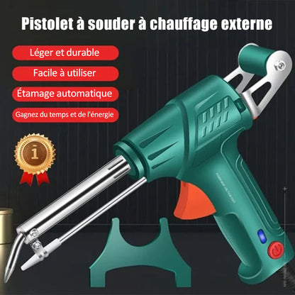Multifunctionele soldeerpistool- en soldeerijzerset