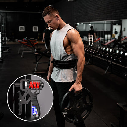 💪 H-vormige ergonomische handknijptrainer| Voor onderarm- en gripkrachttraining, handtherapie en spierontspanning