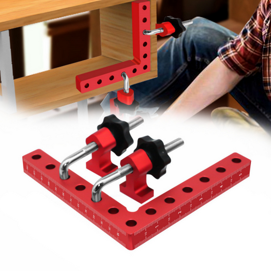 🔧 90° haakse positioneringshoek & haakse klemmen set