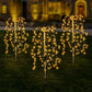✨Solarlampen voor in de tuin – Firework-achtige sterrenstralers, waterdicht, met grondharing voor paden, terrassen & feestjes 🌟🌧️✨ (Meerkleurig)