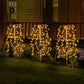 ✨Solarlampen voor in de tuin – Firework-achtige sterrenstralers, waterdicht, met grondharing voor paden, terrassen & feestjes 🌟🌧️✨ (Meerkleurig)