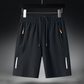 🔥Rechtstreeks in de aanbieding 70% korting🥰 Heren elastische zomershorts💎Ademend, ritvakken & flexibele pasvorm🩳❄️