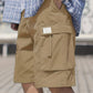 Heren Casual Cargo Shorts met Elastische Taill