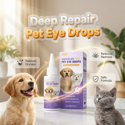 Zachte oogdruppels voor honden en katten