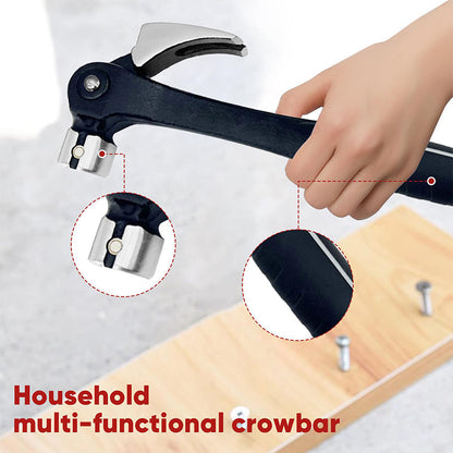 🛠️ Multifunctionele spijkertrekkerhamer | Magnetische spijkerstarter | Antisliphandgreep | Perfect voor klussers, vakmensen en thuisrenovatie
