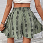 💃Dames shorts met all-over print en knoop vooraan