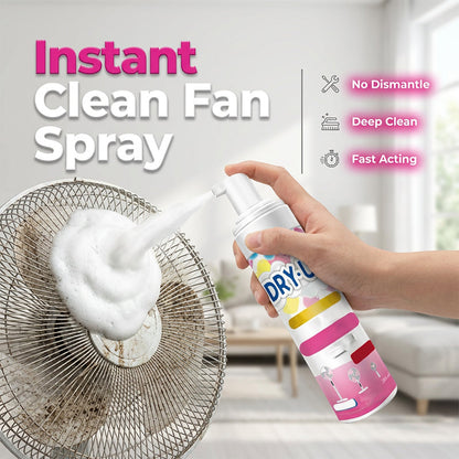 Niet-afspoelbare ventilatorreinigerspray