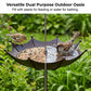 🌿 60% KORTING – Hangende Parapluvormige Vogelvoederbak & Vogelbad | 2-in-1 Design, Weerbestendig en Perfect voor Tuin, Balkon & Terras 🕊️💧