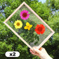 📢📢 50% KORTING!! 💐  Nooit meer saaie boekenleggers! Deze complete DIY-set met transparante & kraft bases, linten en kwastjes maakt van elk boek een botanisch kunstwerk – in 4 stappen!