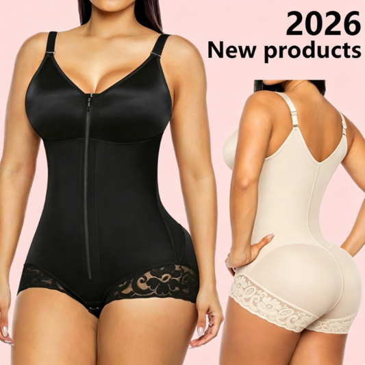 👙 50% KORTING! ✨ Buikweg-Vormgevende Bodysuit – Taillecontrole, Billen Lifting & Sterke Compressie, Figuurvriendelijk Ook In Grote Maten 👗