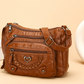 👜Dames echt leren crossbody tas met hart