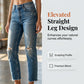 👖Modieuze slim-fit jeans met distressed look voor dames.