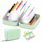 Discrete Medicijn Organizer voor 1 Week | AM/PM | Reizen | Siliconen & EVA