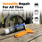 🔧 50% KORTING – Complete bandenreparatieset met lijm – voor auto, motor, fiets en ATV – snelle en betrouwbare pechhulp onderweg ⚡🚗