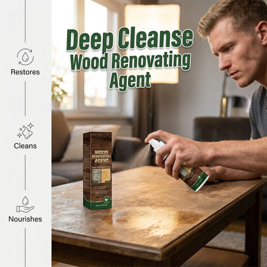 Hout renovatiemiddel voor dieptereiniging