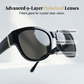 🕶️👓  Brildragers opgelet: deze oversized zonnebril schuift over je eigen bril en je ziet eruit als een filmster – geen dure clip-on, geen geknipper met lenzen!