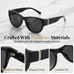 🕶️👓  Brildragers opgelet: deze oversized zonnebril schuift over je eigen bril en je ziet eruit als een filmster – geen dure clip-on, geen geknipper met lenzen!