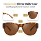 🕶️👓  Brildragers opgelet: deze oversized zonnebril schuift over je eigen bril en je ziet eruit als een filmster – geen dure clip-on, geen geknipper met lenzen!