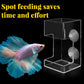💥Laatste dag speciale prijs €9,99!🐠✨ Voerring en -bakje voor Aquariums – Netjes en Gericht Voeren
