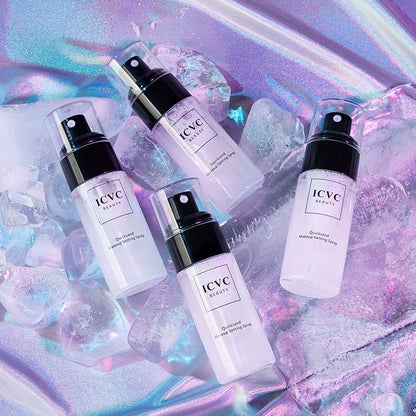 💥Laatste dag！Specialeprijs €9,99！Je gezicht glimt niet meer als een oliebol! Eén spray en je make-up blijft mat, droog en perfect – zelfs als je danst, zweet of in de regen staat!