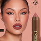 📢📢  1+1 gratis💄 Matte Bruine Lippenstift – Waterbestendig, Blijft Niet aan Glas Plakken, Zachte Textuur, Geschikt voor Alle Huidtypen
