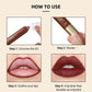 📢📢  1+1 gratis💄 Matte Bruine Lippenstift – Waterbestendig, Blijft Niet aan Glas Plakken, Zachte Textuur, Geschikt voor Alle Huidtypen