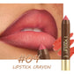 📢📢  1+1 gratis💄 Matte Bruine Lippenstift – Waterbestendig, Blijft Niet aan Glas Plakken, Zachte Textuur, Geschikt voor Alle Huidtypen