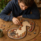 ⌛Tijdelijk aanbod🎶Houten muzieknoot-legpuzzel🧩