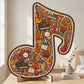 ⌛Tijdelijk aanbod🎶Houten muzieknoot-legpuzzel🧩