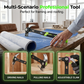 📢📢 50% KORTING!!🔨 Verstelbare spijkertrekhamer, magnetische spijkerstarter, antislip en schokdempende handgreep.