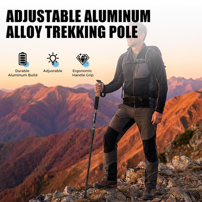 📢📢 50% KORTING!! ⏰ Verstelbare aluminium trekkingstokken