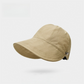 🎁✨Elegante opvouwbare zonnehoed voor dames met UPF 50+ – Brede katoenen buckethoed met nekflap en verstelbare band 🌞 | Inpakbaar, ademend en strandklaar