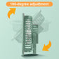 2-in-1 Ventilator en Lamp met 180° Verstelling