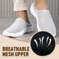 🌿 Ademende gaasslippers voor casual comfort.