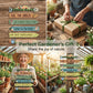 🌿 50% KORTING 🌿 6-delige set houten bloementuinborden – charmante lentevoordeurdecoratie voor muur, hek, balkon, tuin en huis 🌸