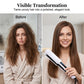 2-in-1 Haarstraightener en Krultang met Negatieve Ionische Verzorging