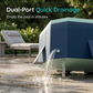 🥳Heete uitverkoop 2026🥳💞Meer dan 50.000 verkocht!👵❤️ Verhoogd, niet-opblaasbaar zwembad – geniet van leuke wateractiviteiten en verfris jezelf thuis in de zomer.