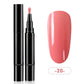 💅 3-in-1 Gel Nail Pen | Base + Kleur + Top Coat in één | UV/LED-uithardend | Reisvriendelijk & knoei-vrij | Hoogglans finish | Must-have voor DIY-nagelkunst