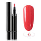 💅 3-in-1 Gel Nail Pen | Base + Kleur + Top Coat in één | UV/LED-uithardend | Reisvriendelijk & knoei-vrij | Hoogglans finish | Must-have voor DIY-nagelkunst
