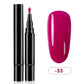 💅 3-in-1 Gel Nail Pen | Base + Kleur + Top Coat in één | UV/LED-uithardend | Reisvriendelijk & knoei-vrij | Hoogglans finish | Must-have voor DIY-nagelkunst
