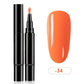 💅 3-in-1 Gel Nail Pen | Base + Kleur + Top Coat in één | UV/LED-uithardend | Reisvriendelijk & knoei-vrij | Hoogglans finish | Must-have voor DIY-nagelkunst