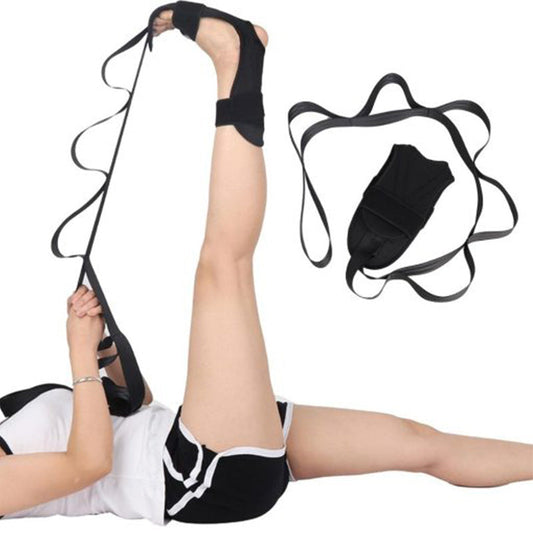 🦵🧘‍♀️Multifunctionele strekgordel voor voet en been – voor training en revalidatie.