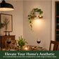 💡Zwevende wandplank met ingebouwde LED-sfeerverlichting.