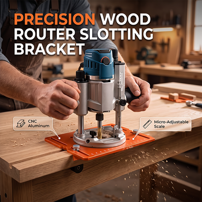 🛠️💪 50% KORTING! Nooit meer wiebelige, scheve gleuven! Deze aluminium freesgeleider maakt elke gleuf perfect recht – stevig, licht en in seconden gemonteerd!