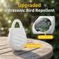 🐦Geen last meer van vogels, ongedierte en sprinkhanen! Draagbare ultrasone vogelwerende sleutelhanger.